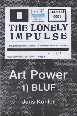 The Lonely Impulse, Issue 0001